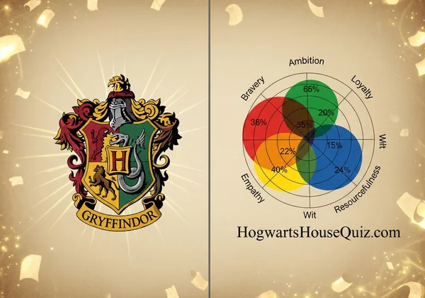 ホグワーツのクイズ結果スタイルの比較