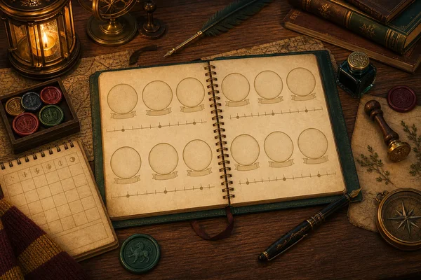 Cast ages comparison notes